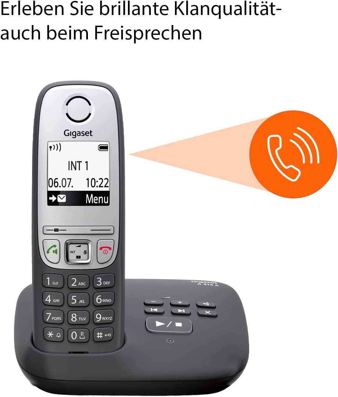 Gigaset A415A TELEFON automatyczna sekretarka DECT