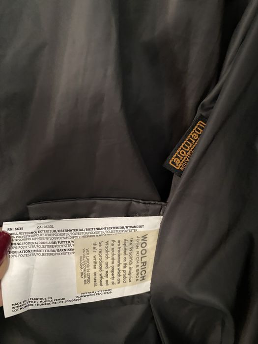 Пуховик WOOLRICH 44 S 46 М оригинал