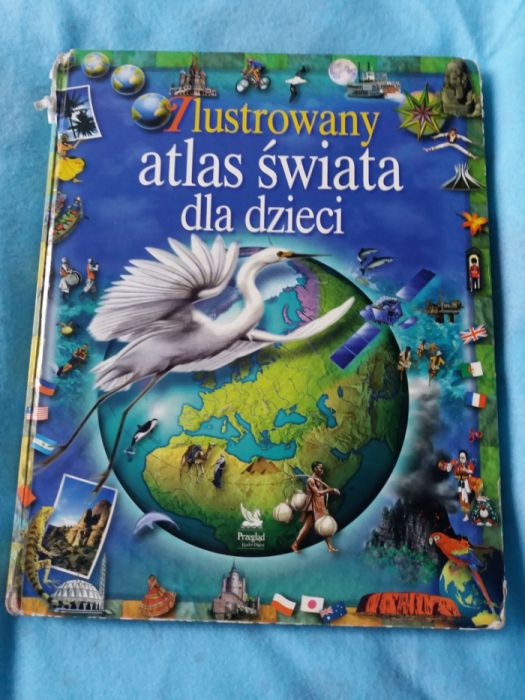 Ilustrowany atlas świata dla dzieci