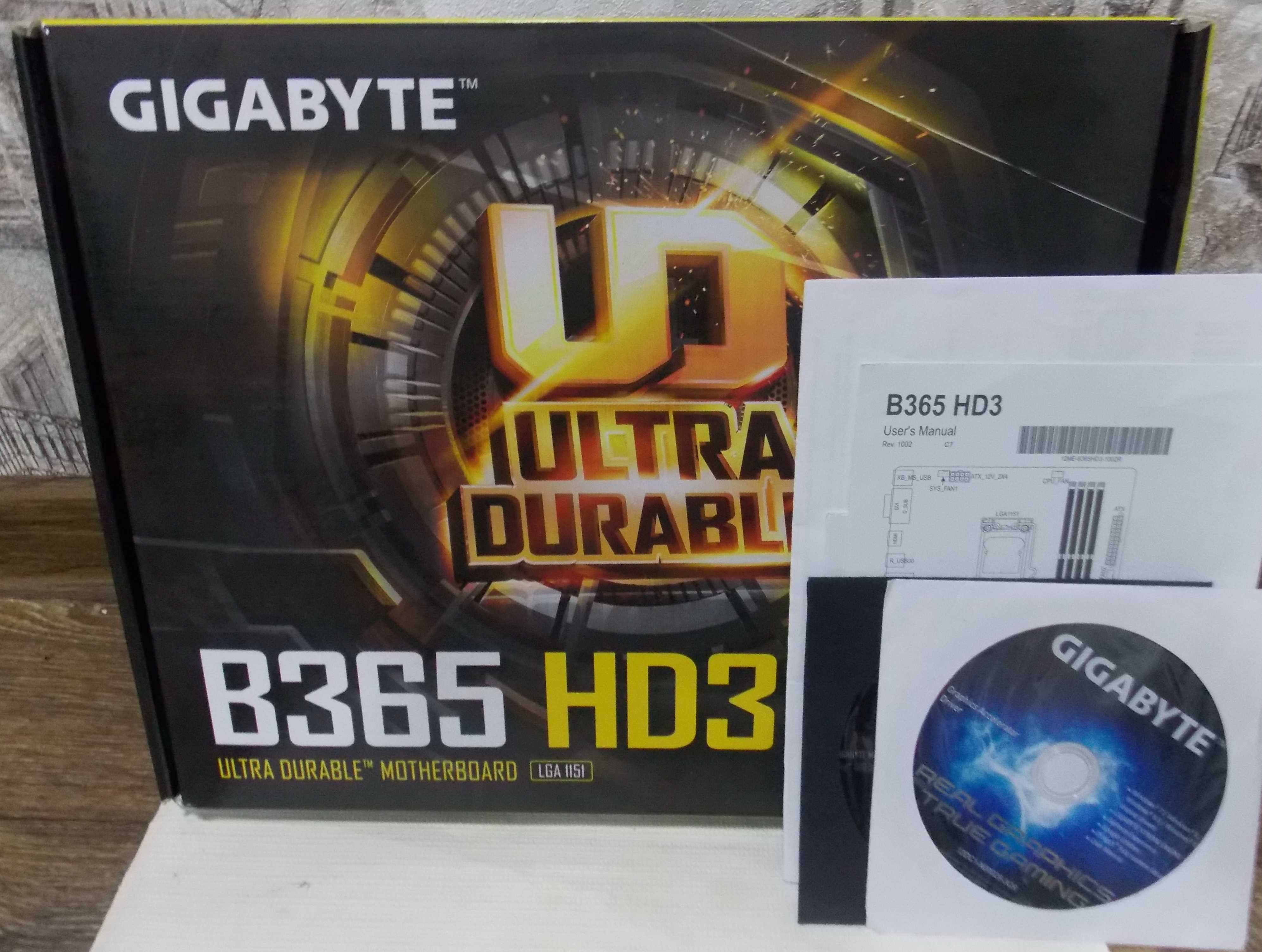 Материнская плата Gigabyte B365 HD3