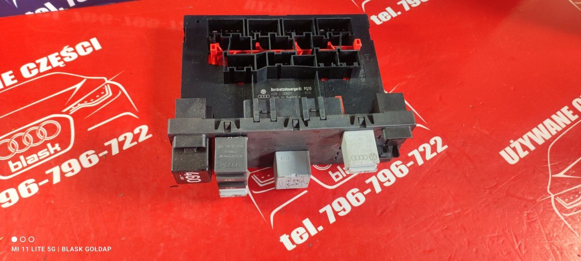 Moduł Komfortu Bordnetz Oryginalny Audi A3 8P 1.6 3D 2003 Blask Gołdap