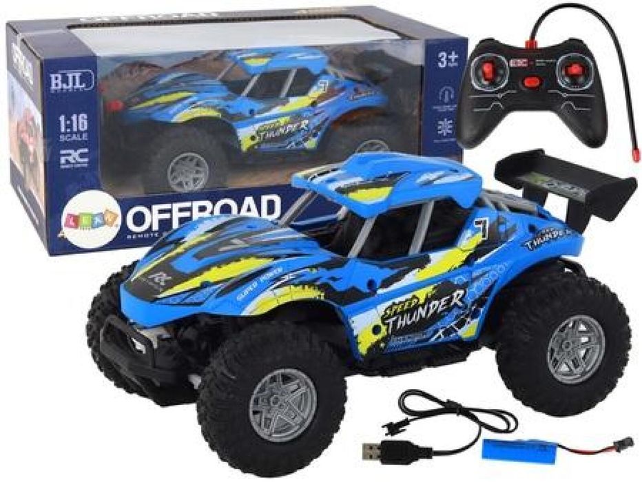 Auto terenowe zdalnie sterowane Off-Road 1:16 pudełko,170x305 mm