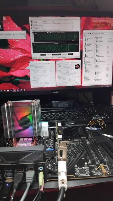 The Best AM5 Комплект Aorus Elite x670 WiFi, 7500f , 32Gb 6000Mhz RGB.