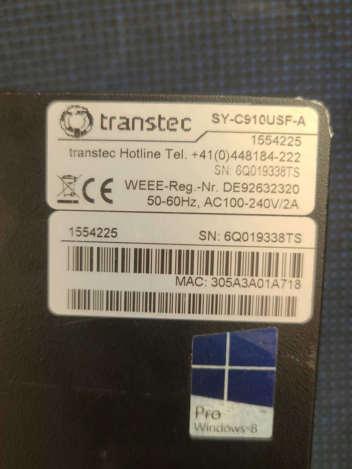 Системный Блок Transtec i7 4790 8x3.60GHz 16GB DDR3 SSD256GB