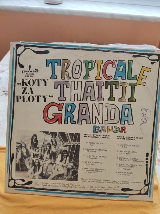 Tropical Thaitii Granada Banda plyta winylowa