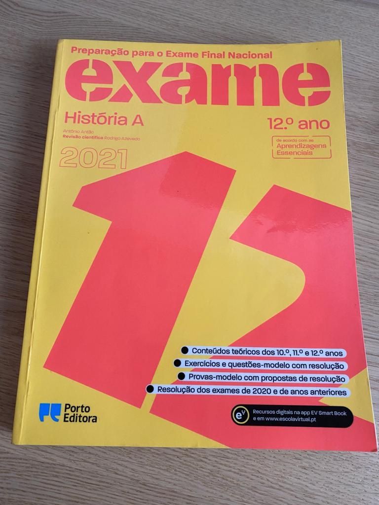 Livro de exame 12 História A