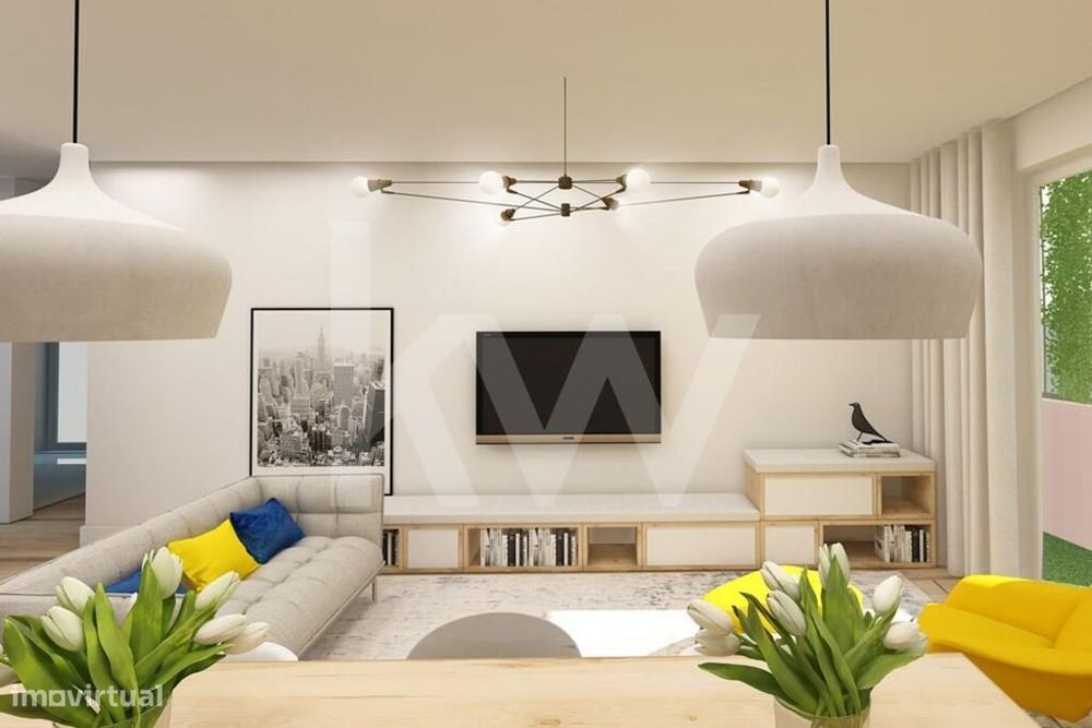 Apartamento Novo T1, a 800 metros do Terminal Fluvial de Cacilhas, Alm