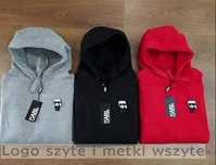 Karl lagerfeld bluzy męskie M do 2xl logo wyszywane