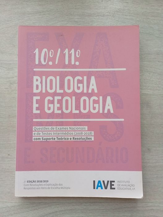 Livros de biologia e geologia 10° 11° 12° ano - NOVOS E USADOS