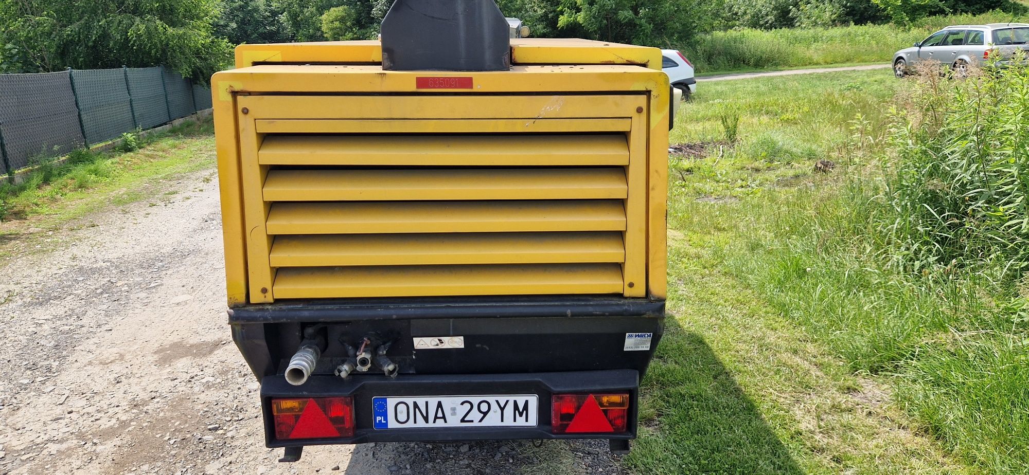 Kompresor sprężarka xas 136dd atlas copko 7bar