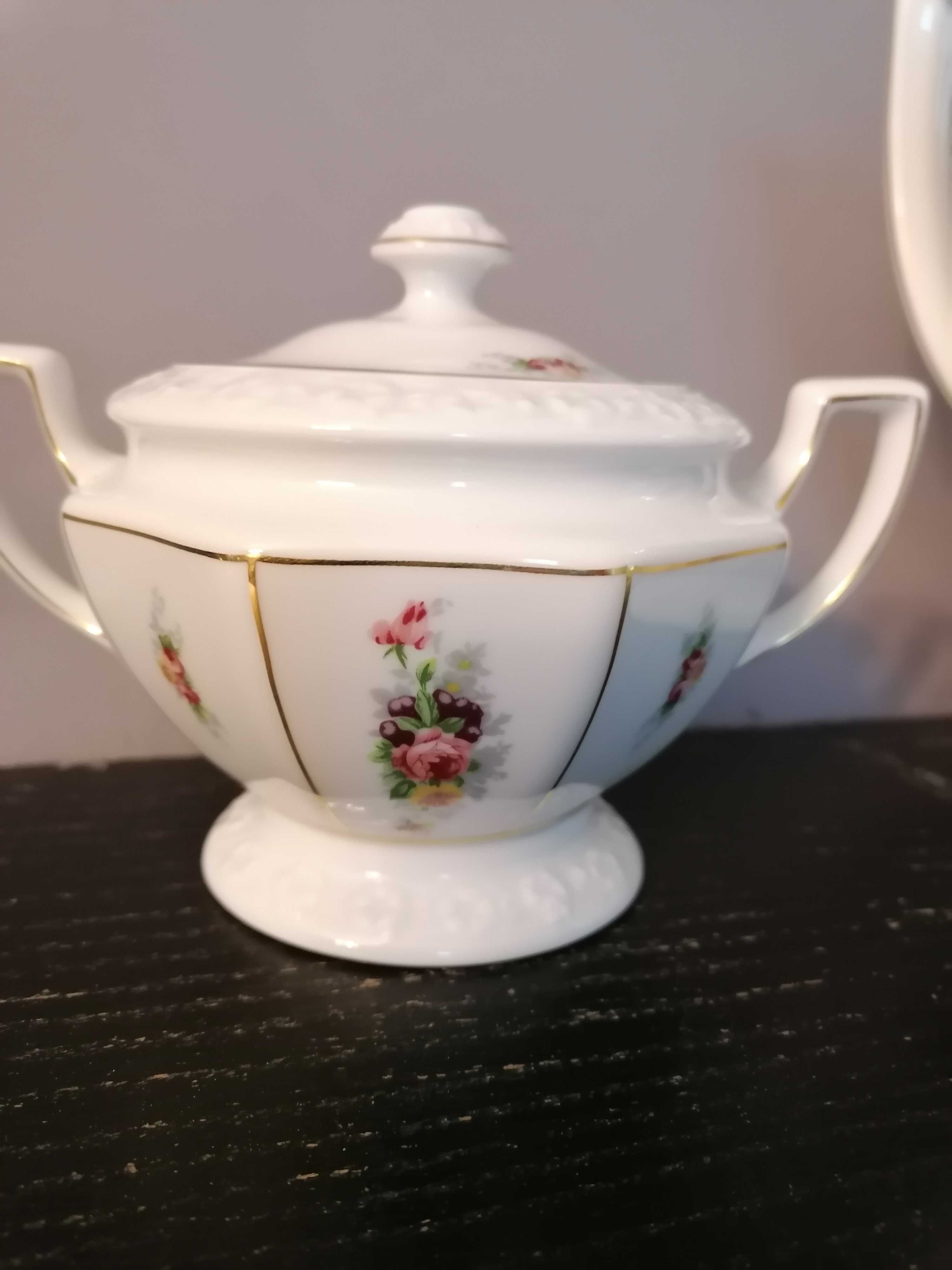 Rosenthal Biała Maria - dzbanek, cukiernica.