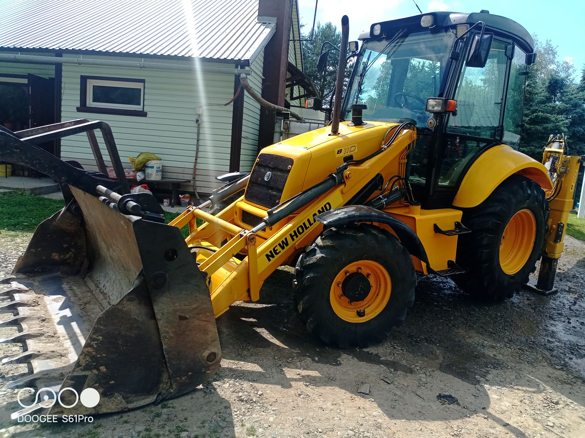 Koparko ładowarka New holland LB 110 ,