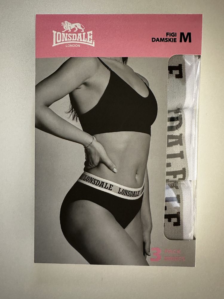 Majtki damskie Lonsdale 3-pak M.