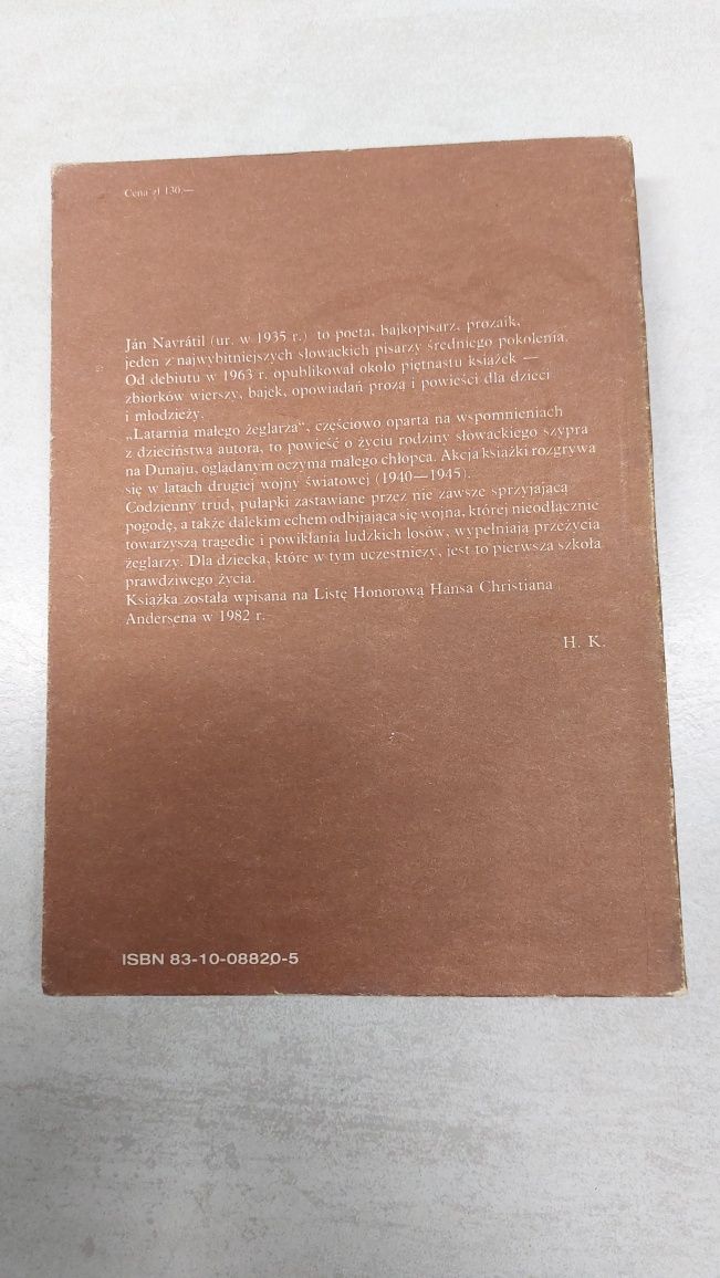 Latarnia małego żeglarza. Jan Navratil