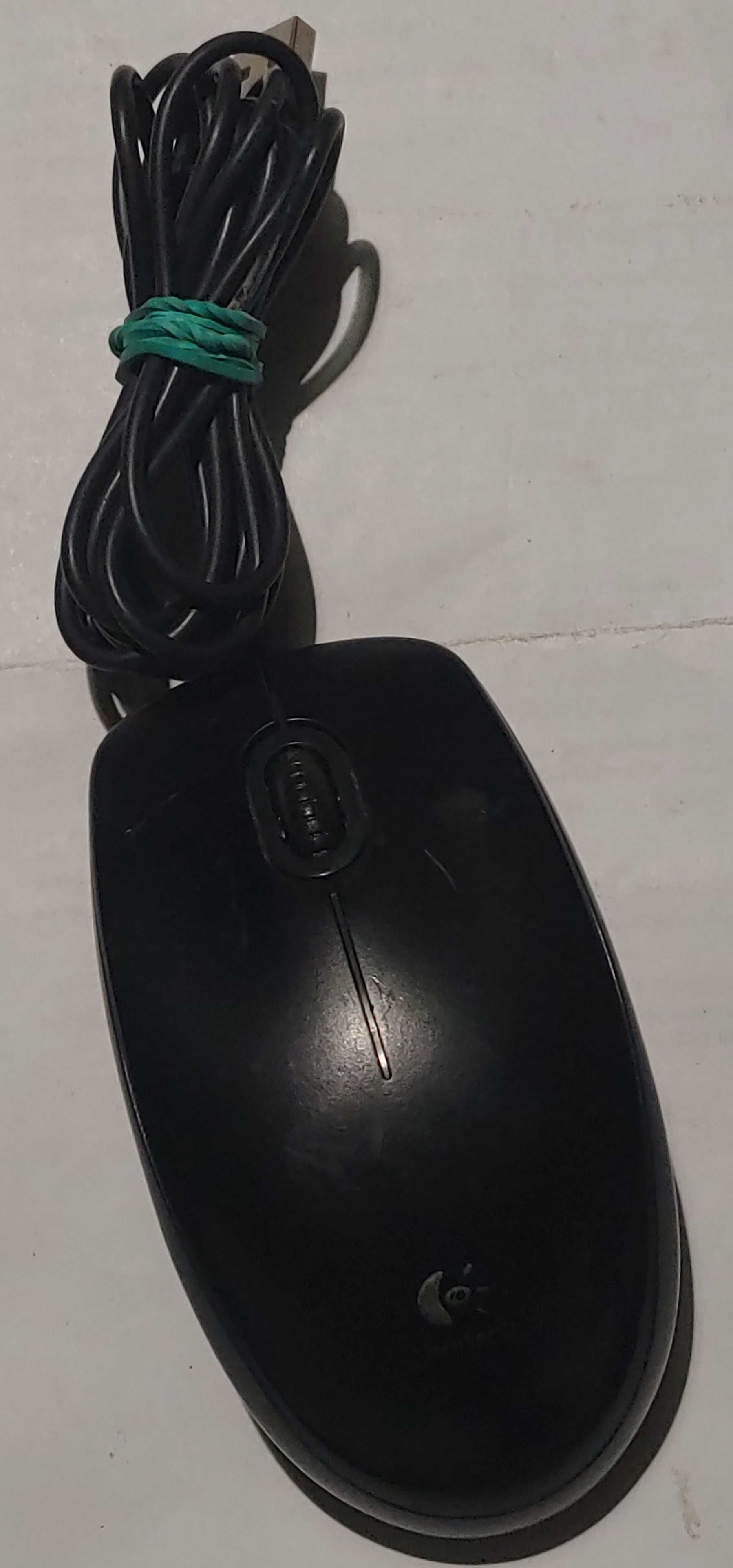 Оптическая мышка USB Logitech B100 Gembird Musopt17-USB