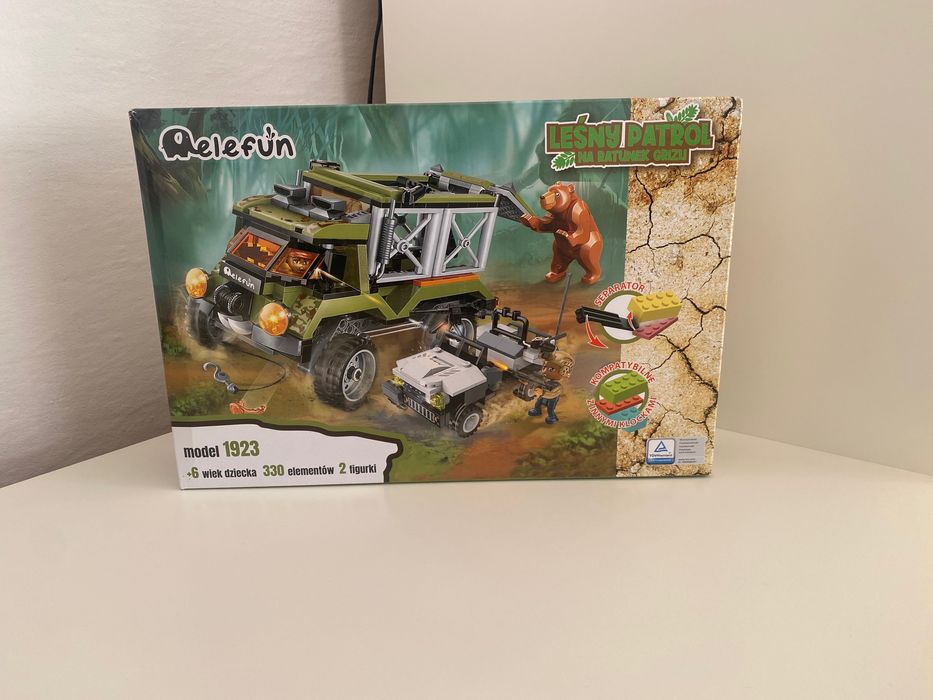 Klocki leśny patrol elefun 1923