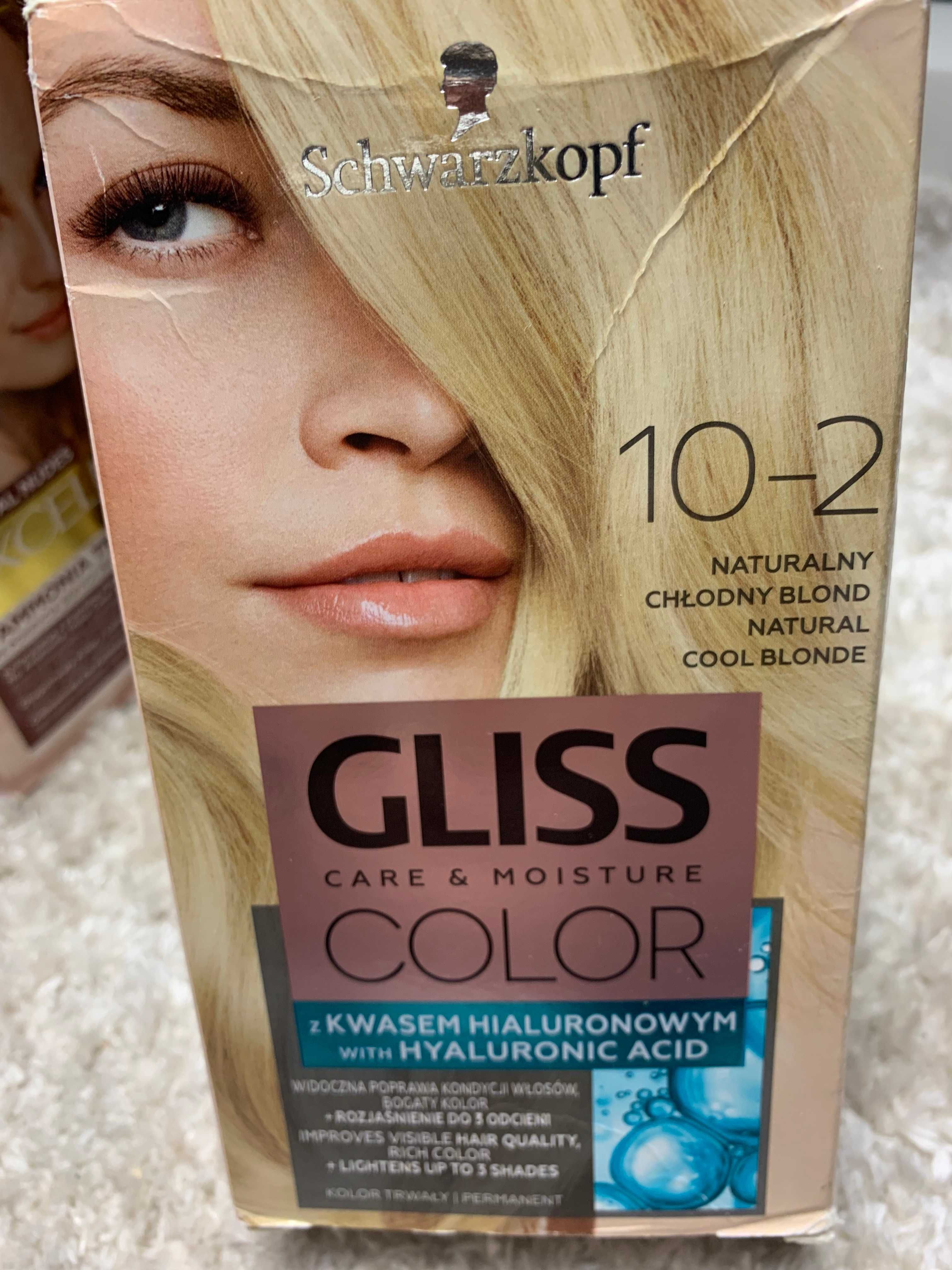 Schwarzkopf farba Gliss Color 10-2 naturalny chłodny blond
