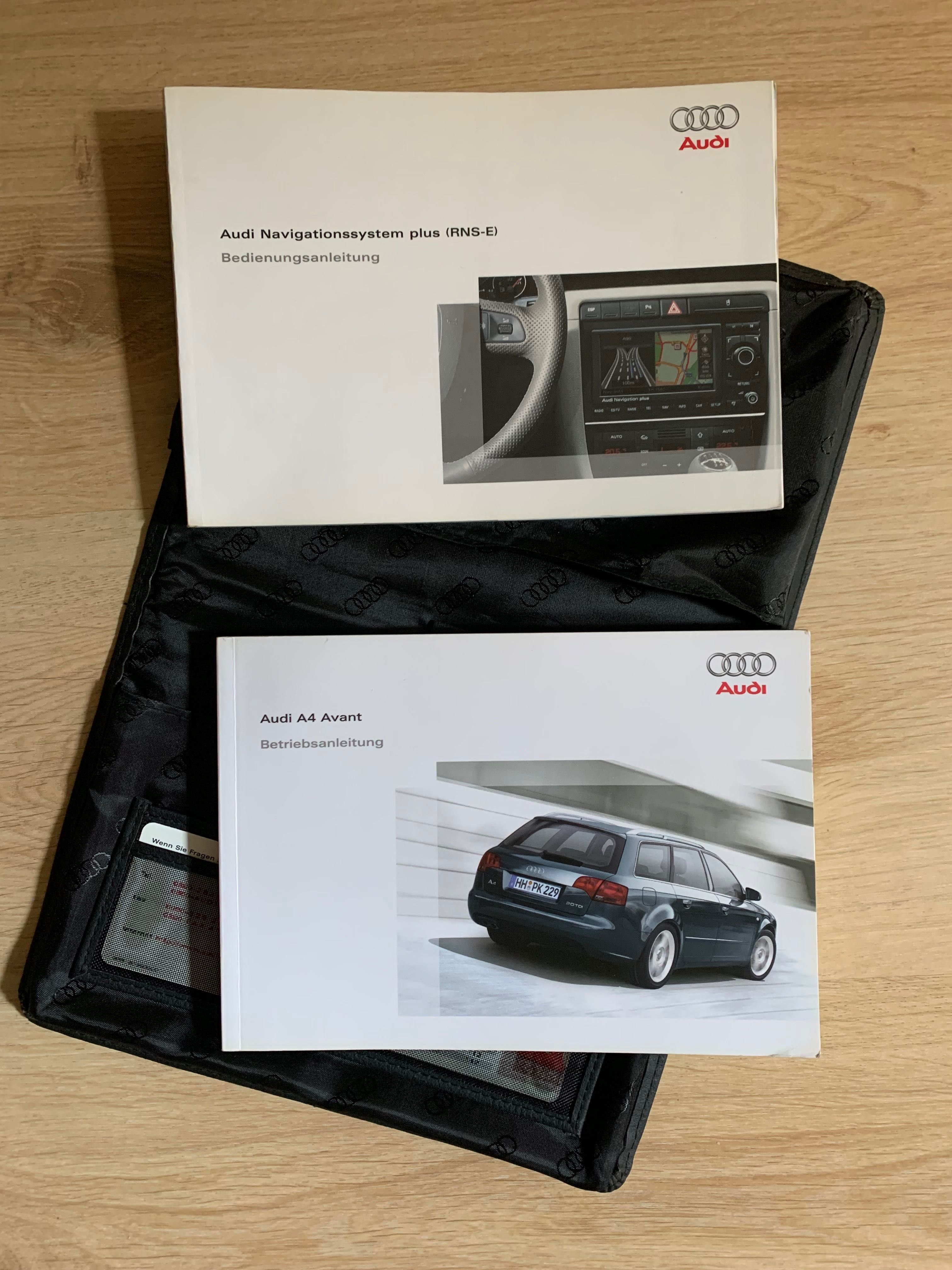 Instrukcja RNS-E Audi MMI oraz obsługi A4 B7