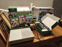 Zestaw Xbox One S + pad + Kinect + gry