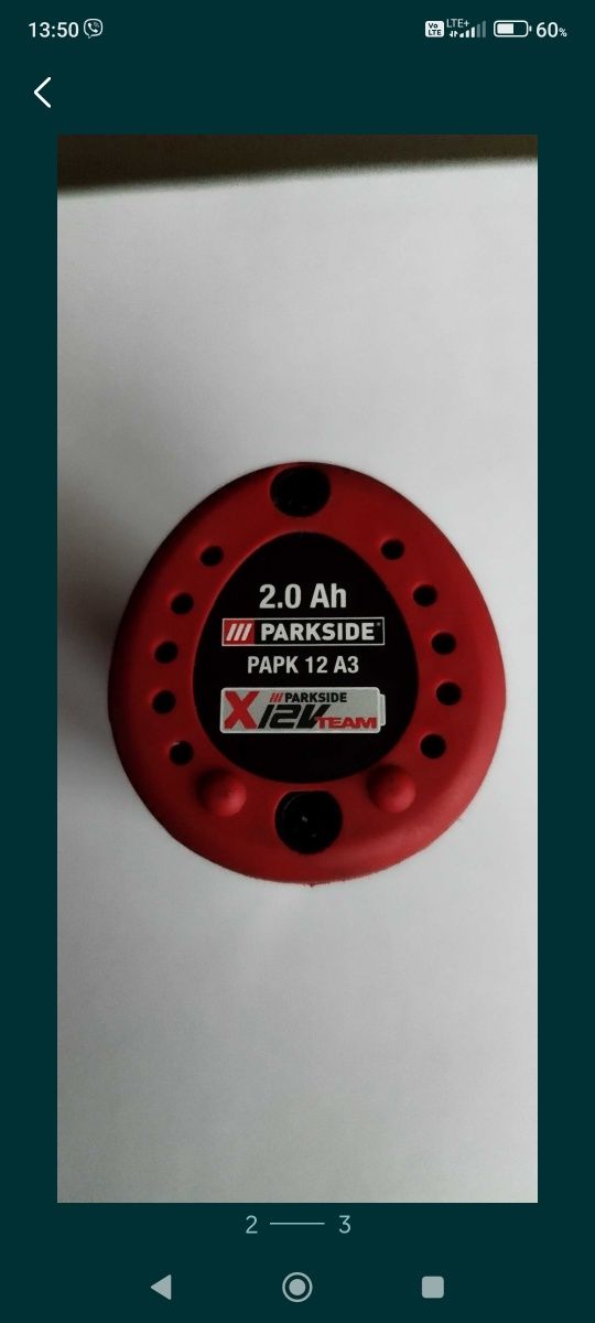 PARKSIDE Akumulator 12 V, 2 Ah Cell Balancing