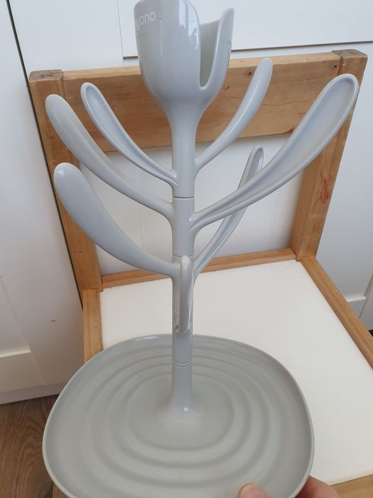 Babyono Tulip suszarka do butelek stojak na smoczki bibs