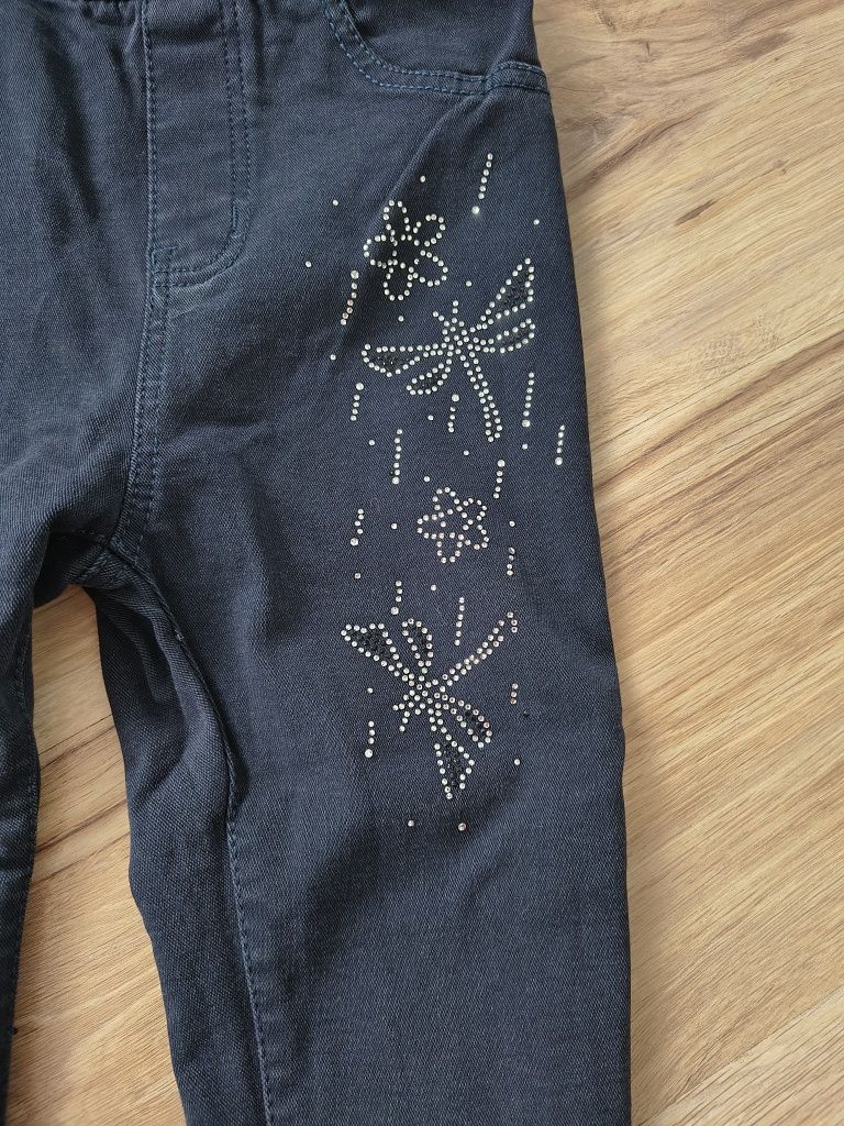 Spodnie jeansowe dla dziewczynki