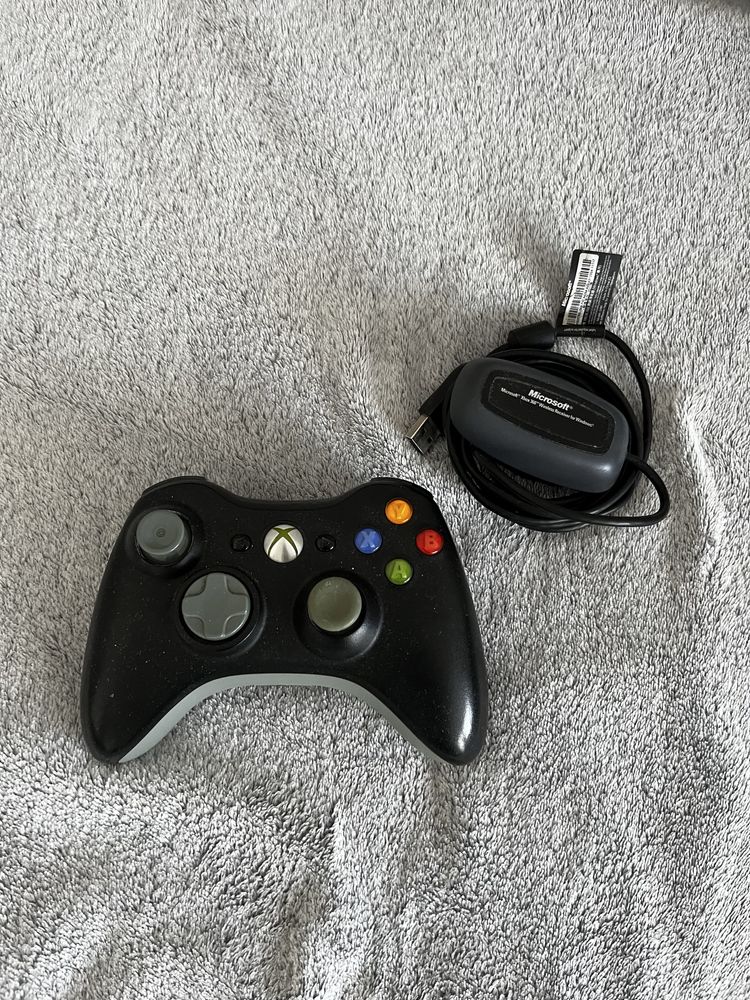 Pad Xbox 360 + Adapter USB do PC