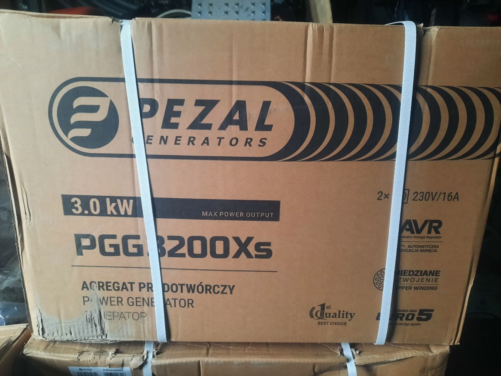 Бензиновый генератор Pezal PGG3200