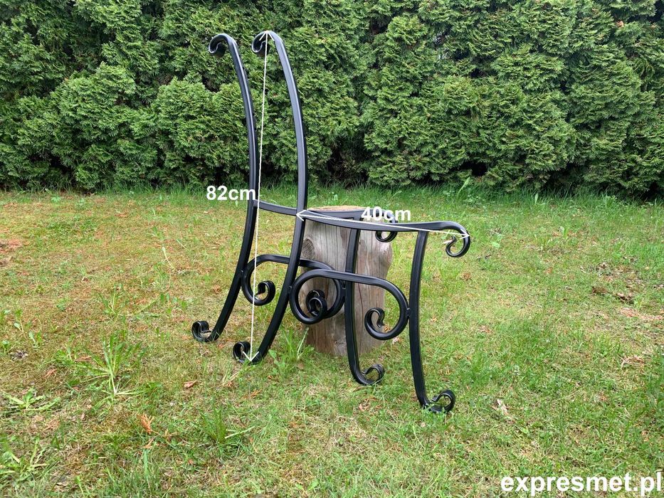 Nogi Noga stalowa do ławki stolika ogrodowego ,Noga stalowa PROFIL RET