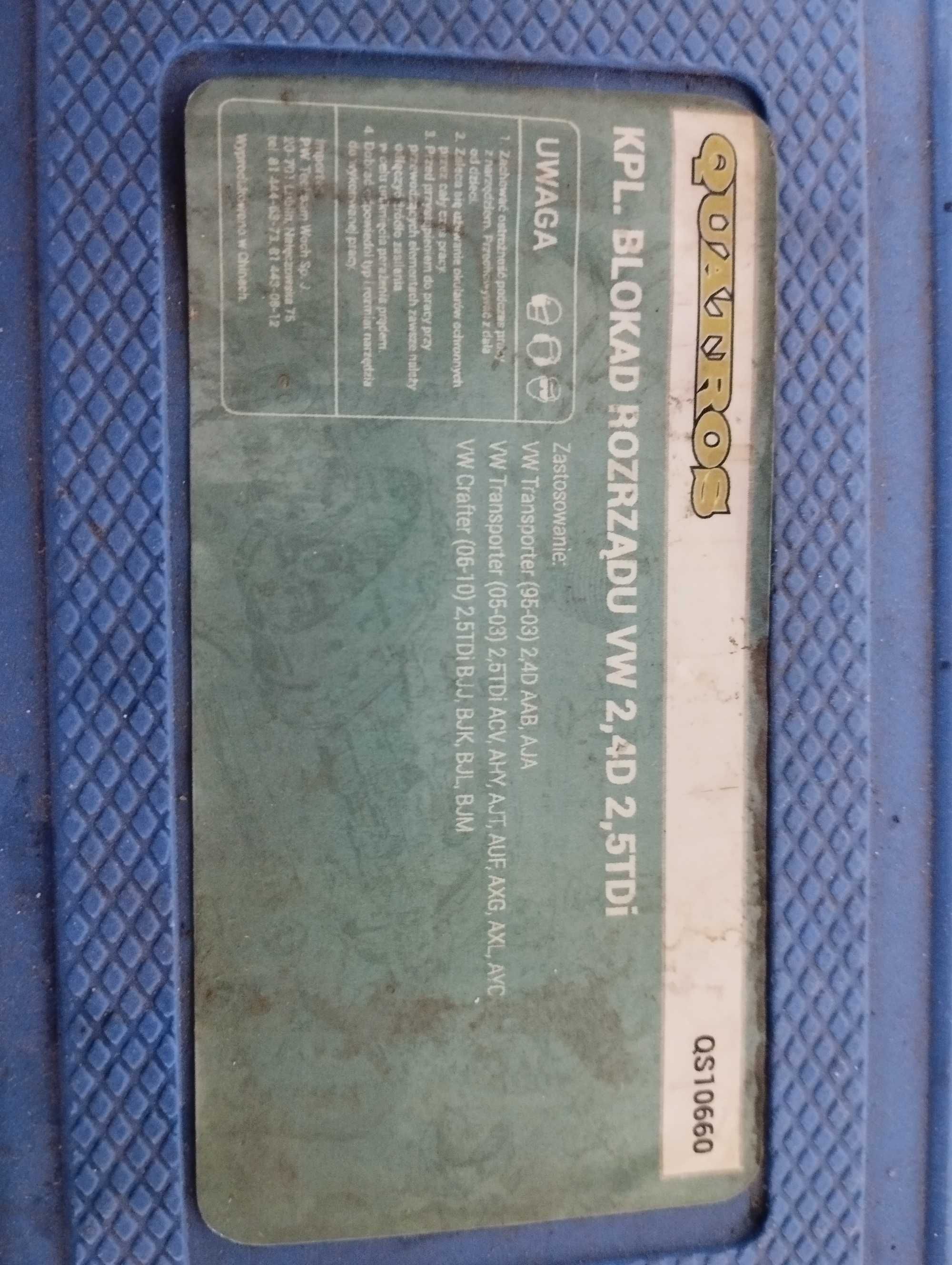 Blokady rozrządu VW 2.4 2.5 TDI SDI 2.4D 2.5D