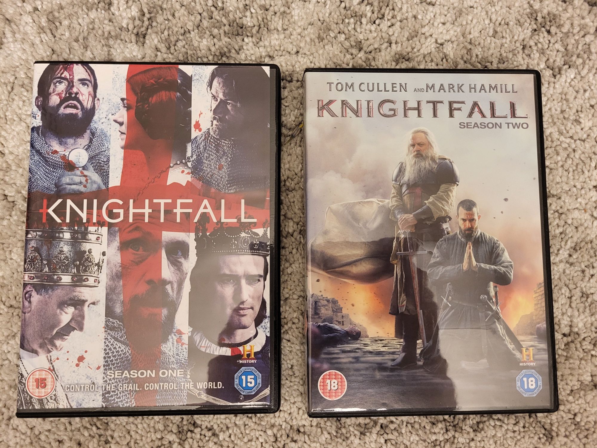 Serial Templariusze - Knightfall sezon 1 i 2 dvd