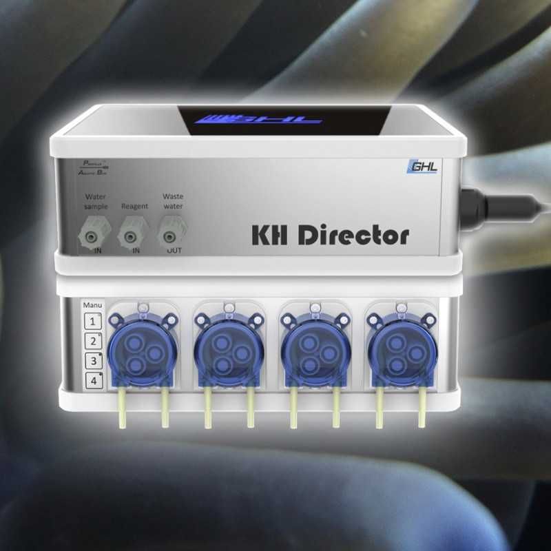 GHL KH Director + GHL Doser 2.2 SA – Monitoramento e Controle de KH