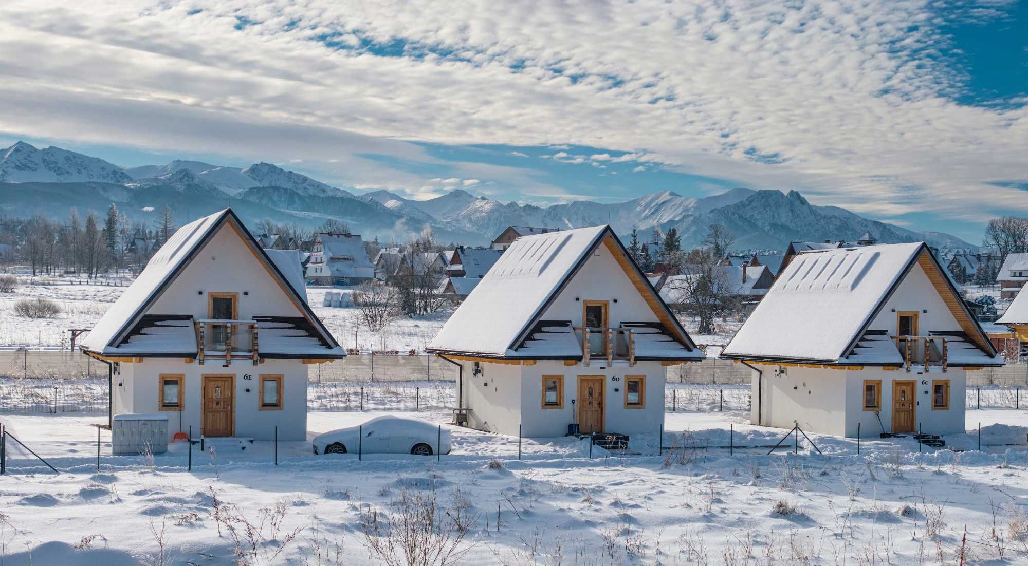 Domek z widokiem na Tatry
