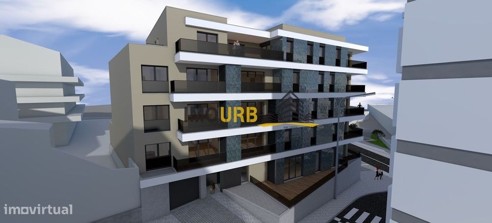 Apartamento T1 com terraço