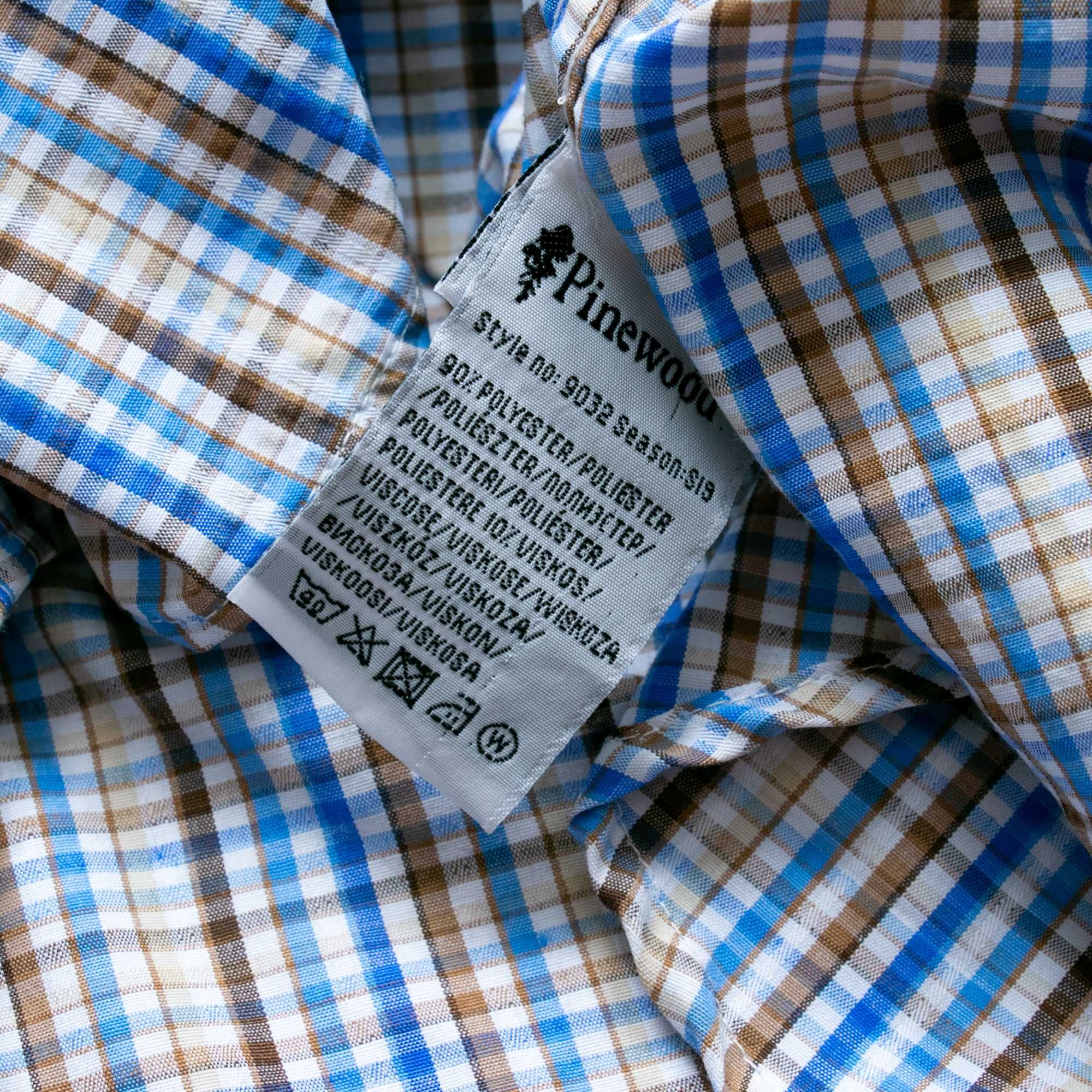 Pinewood koszula trekkingowa w kratę XXL