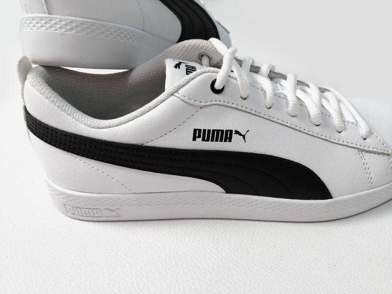 Женские кожаные кроссовки Puma Smash L Couro