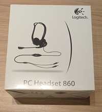 NOWE słuchawki z mikrofonem Logitech PC Headset 860