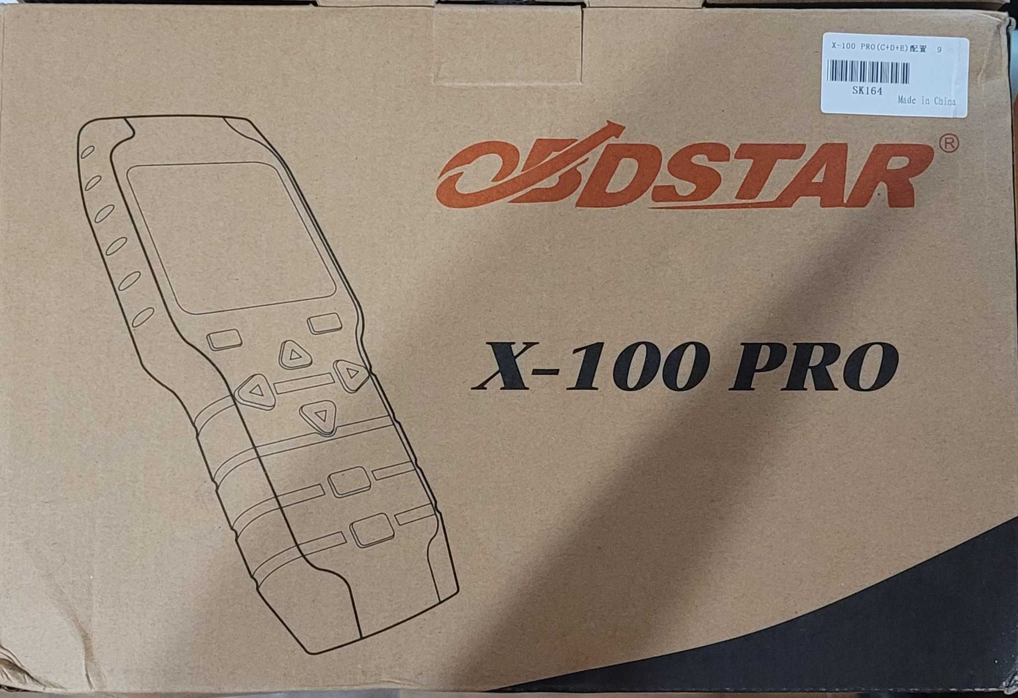 Программатор OBDSTAR X-100 PRO (новый, не пригодился)