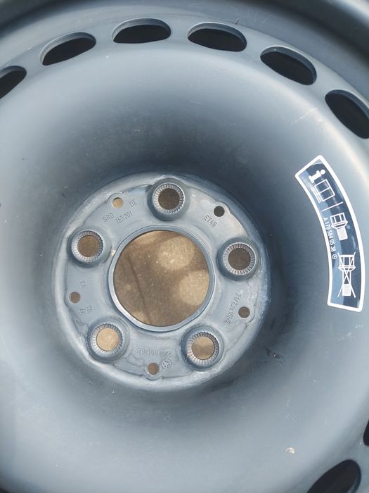 Koło zapasowe 5x112 Mercedes S klasa 225 60 R16 felga 7.5 X 16 ET 46