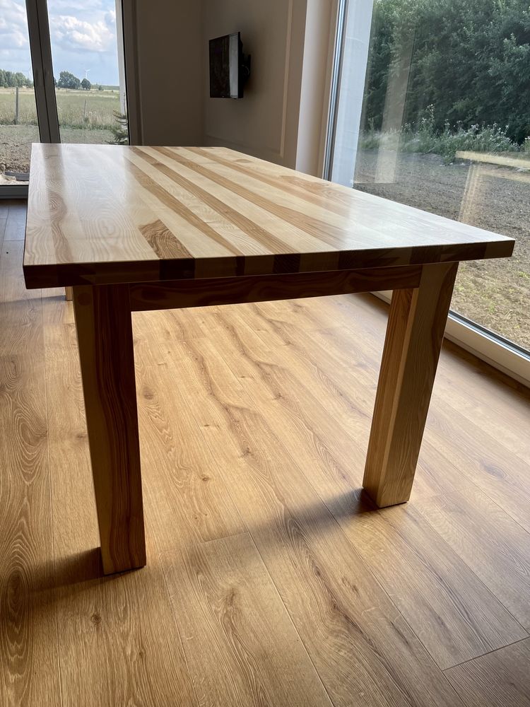 Drewniany stół z jesionu 100 x 220