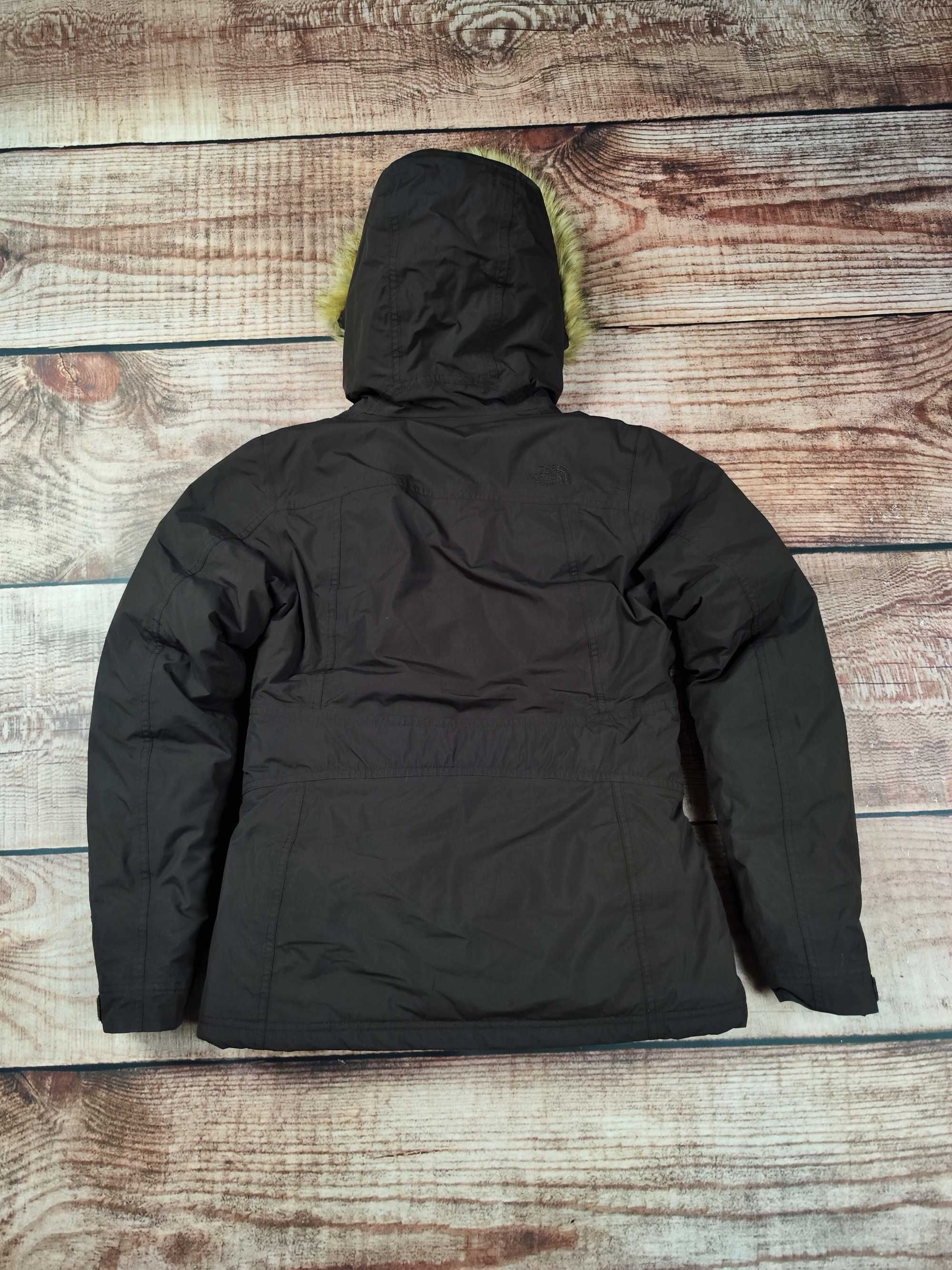 Kurtka puchowa zimowa The North Face parka damska r. M