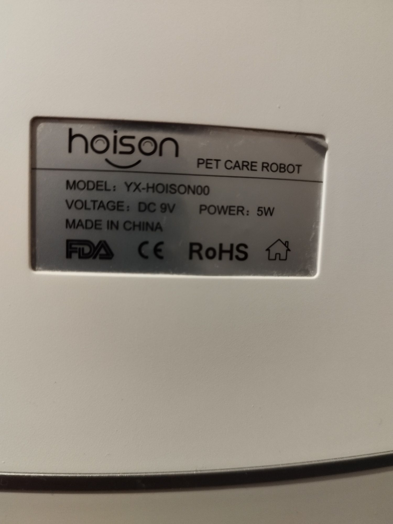 Hoison inteligentny robot, podajnik karmy dla psów i kotów 

Hermetycz