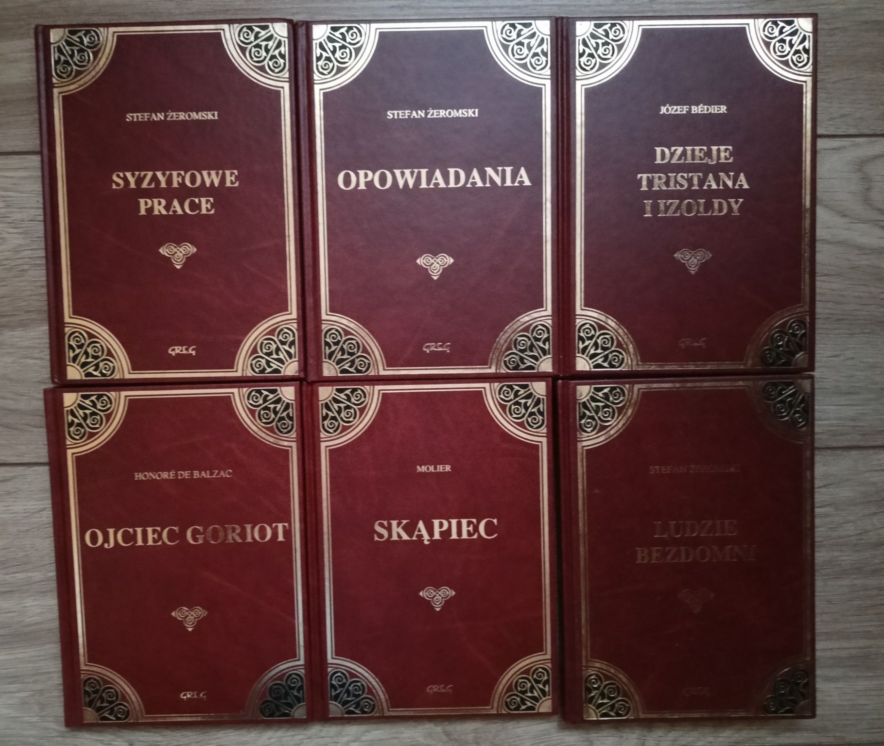 Książki. Lektury. Greg. Zbrodnia i kara. Nad Niemnem. Lalka. Faraon.