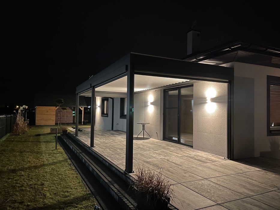 Pergola tarasowa aluminiowa Dostępne zakupy na dogodne raty!
