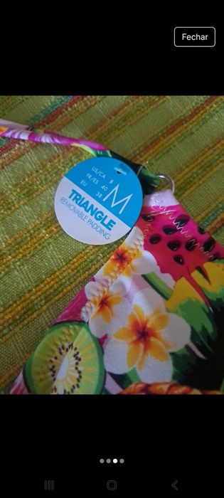 Parte de cima bikini