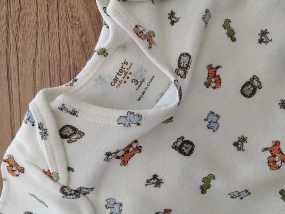 Carter's Body niemowlęce 5 sztuk,pojemnik Huggies na chusteczki gratis