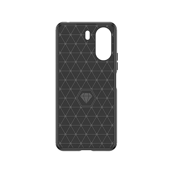 Etui Carbon Case do Xiaomi Redmi 13c elastyczny silikonowy karbonowy p
