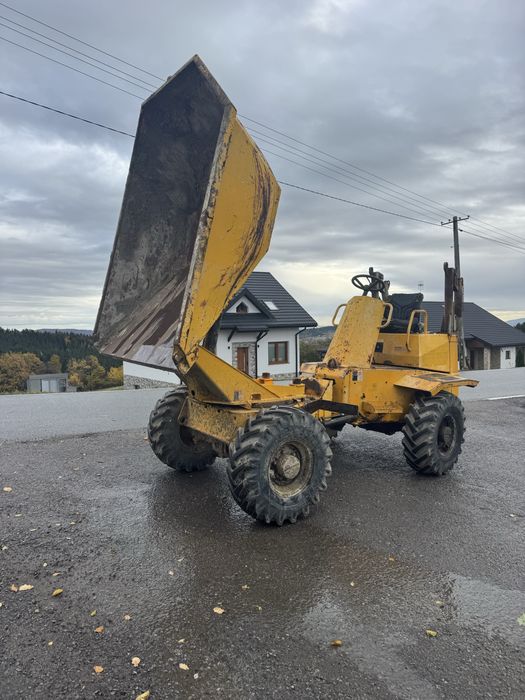 Wozidlo budowlane Thwaites 3 tony obrotowe terex 4x4 zamiana