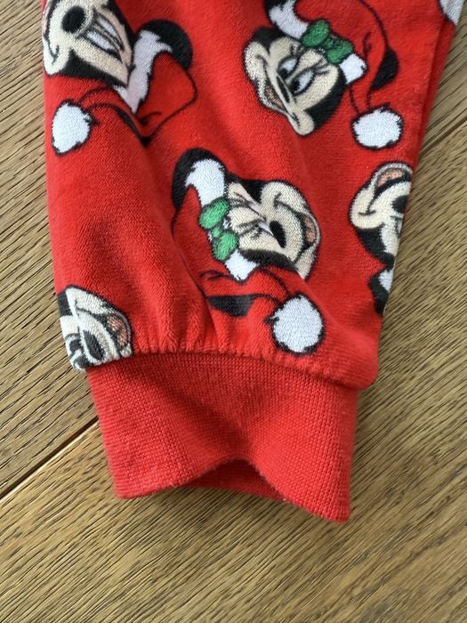 Pizama Mickey Mouse welurowa ciepla