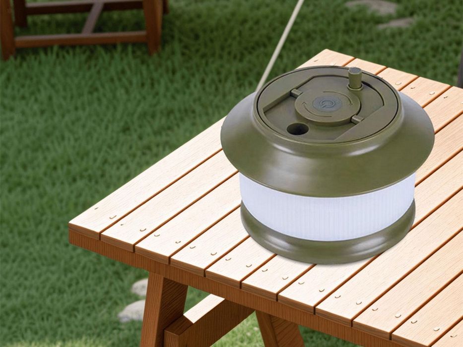 Кенпинговый светильник перезаряжаемая светодиодная гирлянда в рулоне.